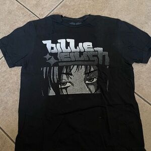 Billie Eilish Black Graphic T-Shirt